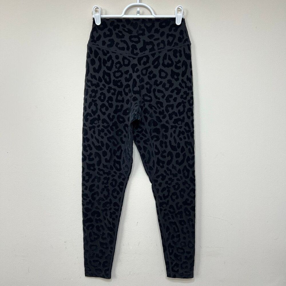 Balance Athletica Black Cheetah Leggings Medium Women